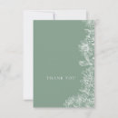 Search for white flower thank you cards Simple