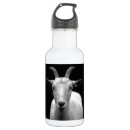 Search for goat water bottles Black and white