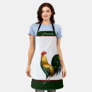 Search for rooster chicken aprons Rustic