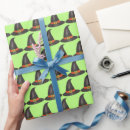 Search for trick or treat wrapping paper Witch