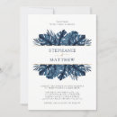 Search for tropical leaf wedding invitations Elegant