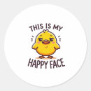 Search for funny duck stickers Happy