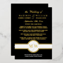 Search for gold and black programs Order of service