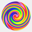Search for round spiral stickers Colourful