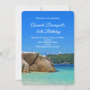 Search for tropical beach birthday invitations Ocean
