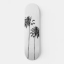 Search for black and white skateboards tropical