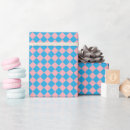 Search for blue diamond wrapping paper Plaid
