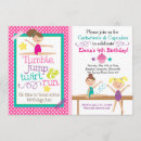 Search for gymnastics invitations Cartwheels and cupcakes