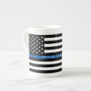Search for thin blue line flag mugs Law enforcement