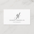 Search for unique photography business cards Simple