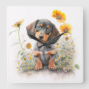 Search for dachshund clocks Black
