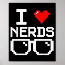Search for nerds posters Fashion