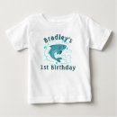 Search for shark birthday baby shirts For kids