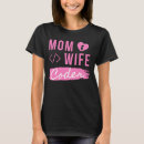 Search for programmer wife tshirts Developer