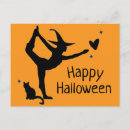 Search for black cat design postcards Witch