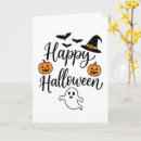 Search for witch hat halloween cards Jack o lantern