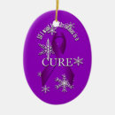 Search for awareness christmas tree decorations Purple