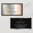 Search for scales business cards Attorney at law
