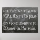 Search for dance in the rain posters Inspirational