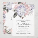 Search for watercolor hydrangea invitations White