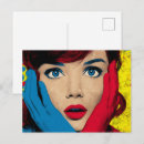 Search for surprise postcards Woman