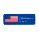 Search for us flag return address labels United states