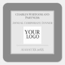 Search for white business stickers Logo