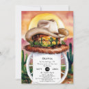 Search for rodeo party invitations Desert cactus