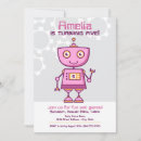 Search for robots invitations For kids