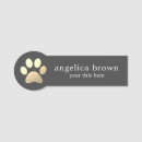 Search for vet badge name tags Paw