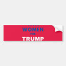 Search for women for trump bumper stickers Republican