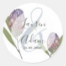Search for modern floral wedding stickers Spring summer fall
