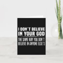 Search for atheist cards invites Fun