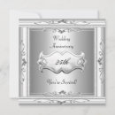 Search for 45th anniversary invitations Silver