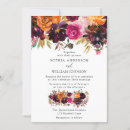 Search for peach flower wedding invitations Modern