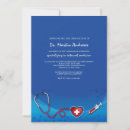 Search for male nurse graduation invitations Stethoscope
