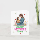 Search for single mom cards Watercolor