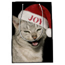 Search for christmas cat gift bags Funny