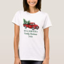 Search for vintage red truck tshirts Rustic country christmas