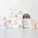 Search for brown and white wrapping paper For her