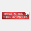 Search for religious bumper stickers Beliefs