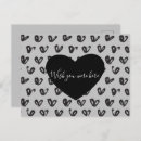 Search for heart postcards Black