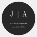 Search for couple names wedding stickers Classic