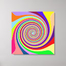 Search for swirl canvas prints Colourful