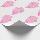 Search for angel wings wrapping paper Pink