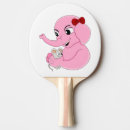 Search for elephant ping pong equipment Illustration