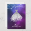 Search for diamond bridal shower invitations Gown