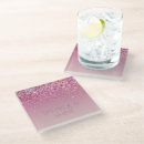 Search for rose gold glitter coasters Sparkle