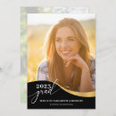 Search for black gold graduation invitations Calligraphy