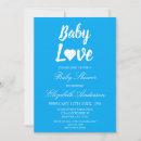 Search for love baby shower invitations February